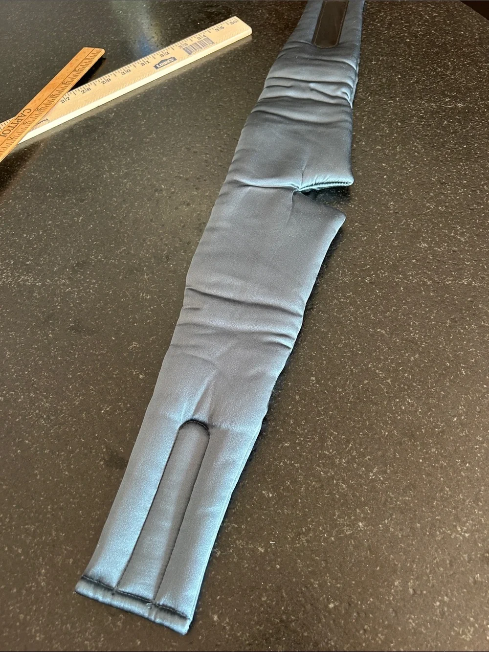 Blue Silk Sleep Mask - Brand